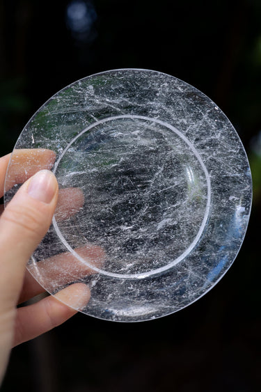 Clear Quartz Plate